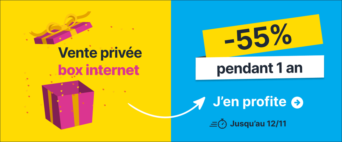 Vente privée Box Internet