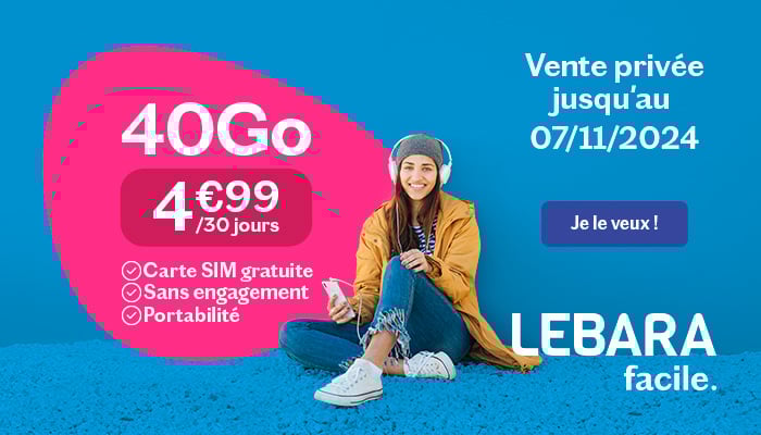 Vente privée forfait mobile 