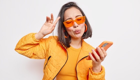 smartphone-orange